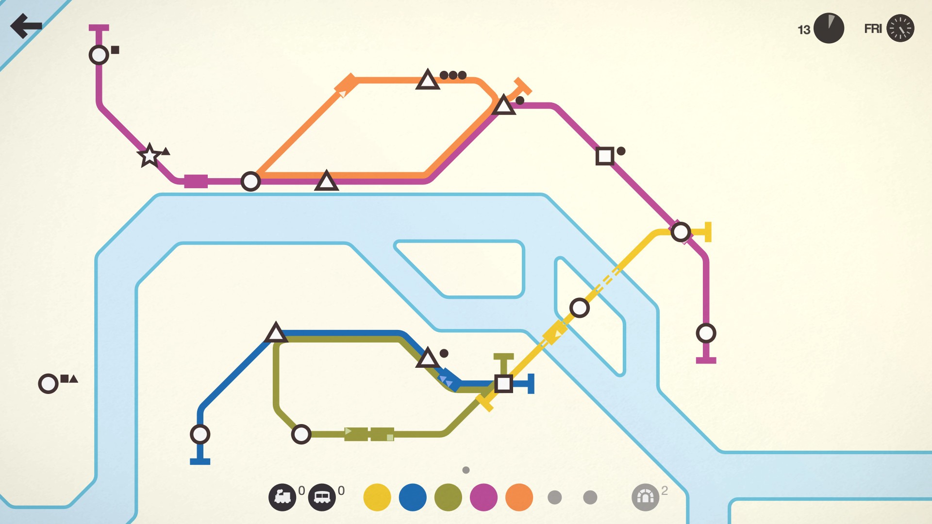 Mini Metro screenshot 3